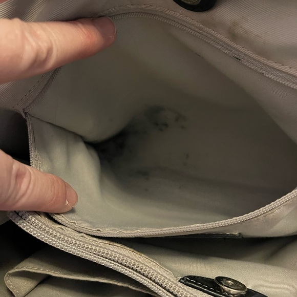 Black Leather Coach Shoulder Bag - Picture 7 of 11